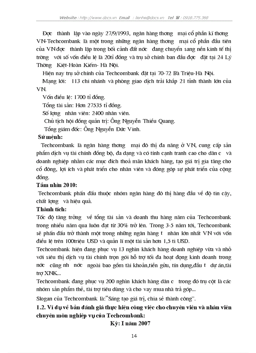 image for page Đánh giá thực hiện công việc