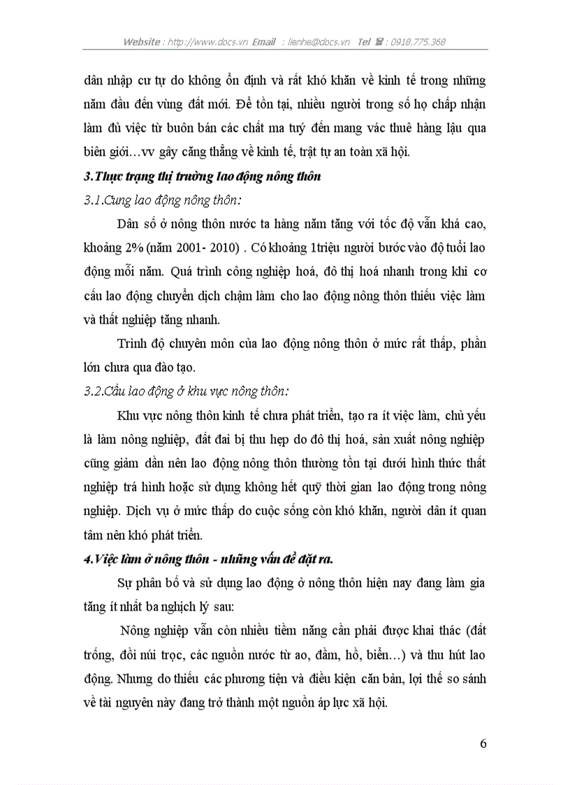 image for page Thị trường lao động nông thôn giải pháp giải quyết tạo việc làm ở nông thôn