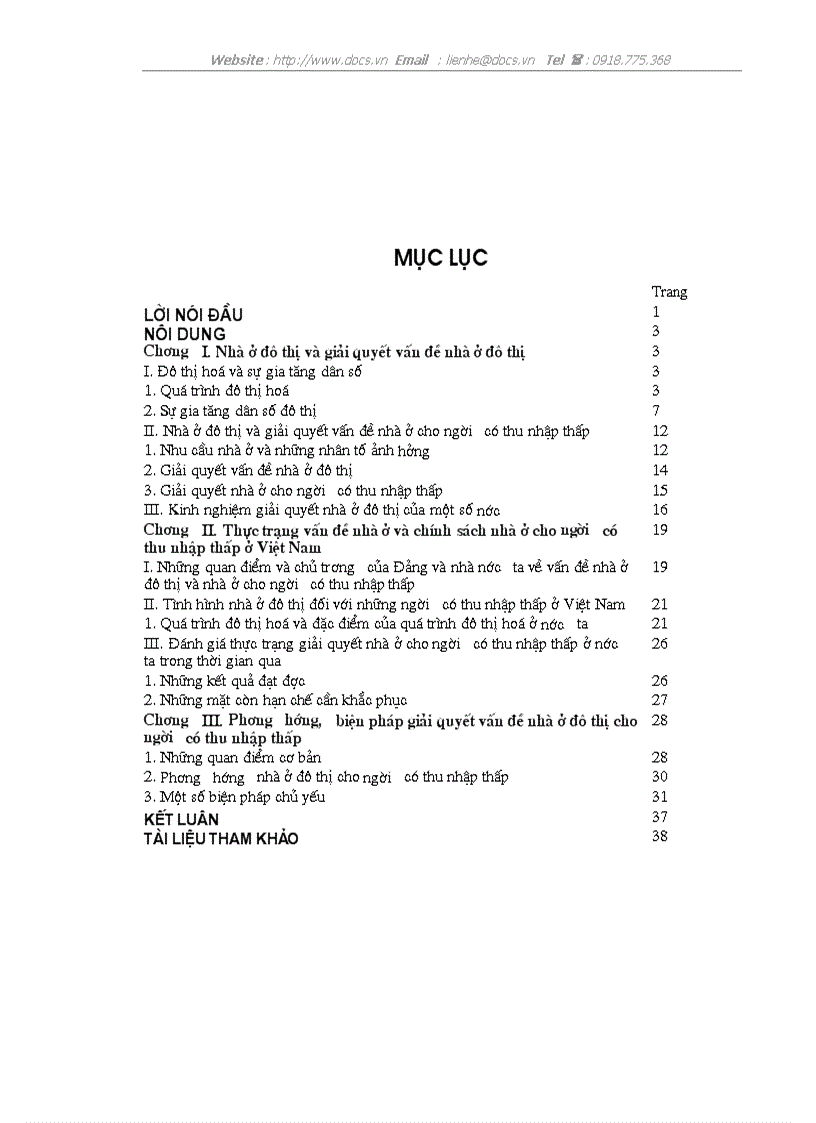 image for page Vấn đề nhà ở cho người có thu nhập thấp