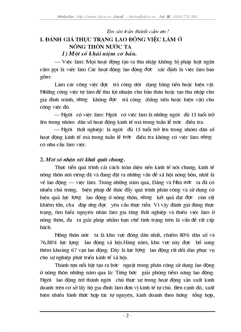 image for page Giải pháp tạo việc làm cho lao động nông nghiệp nông thôn