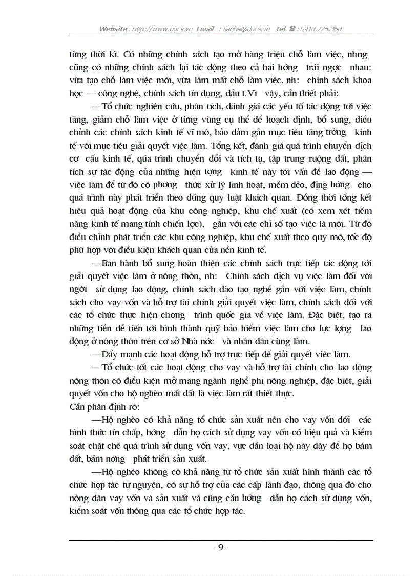 image for page Giải pháp tạo việc làm cho lao động nông nghiệp nông thôn