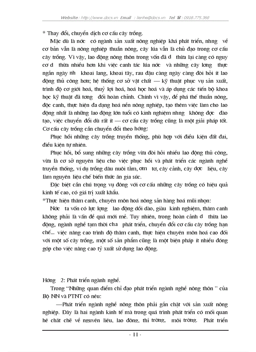 image for page Giải pháp tạo việc làm cho lao động nông nghiệp nông thôn