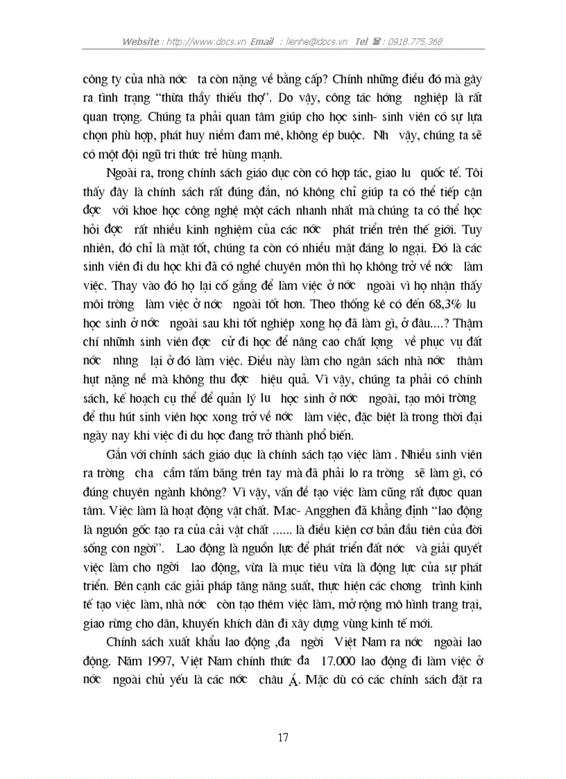 image for page Con người vấn đề đào tạo nguồn nhân lực trong sự nghiệp CNH HĐH đất nước