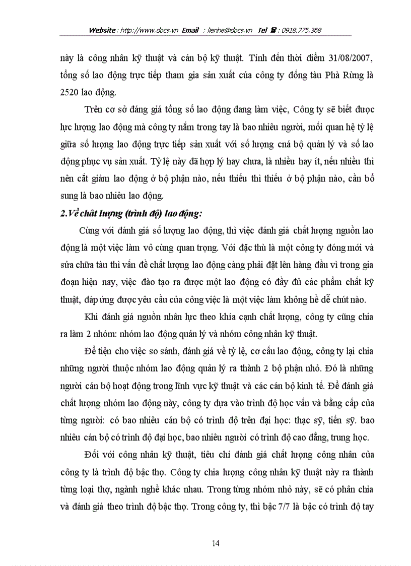 image for page Tìm hiểu cụng tác lập kế hoạch nhân sự của công ty đóng tàu Phà Rừng
