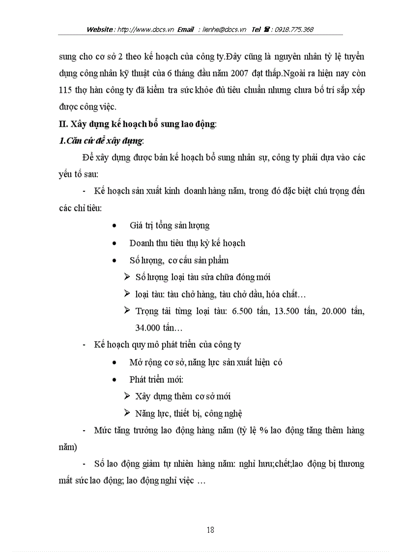 image for page Tìm hiểu cụng tác lập kế hoạch nhân sự của công ty đóng tàu Phà Rừng
