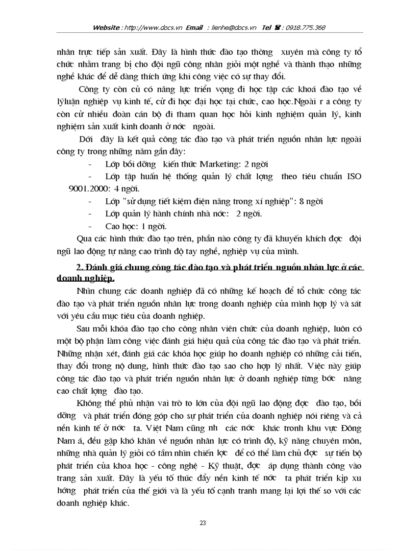 image for page Đào tạo và phát triển nguồn nhân lực trong các doanh nghiệp Việt Nam