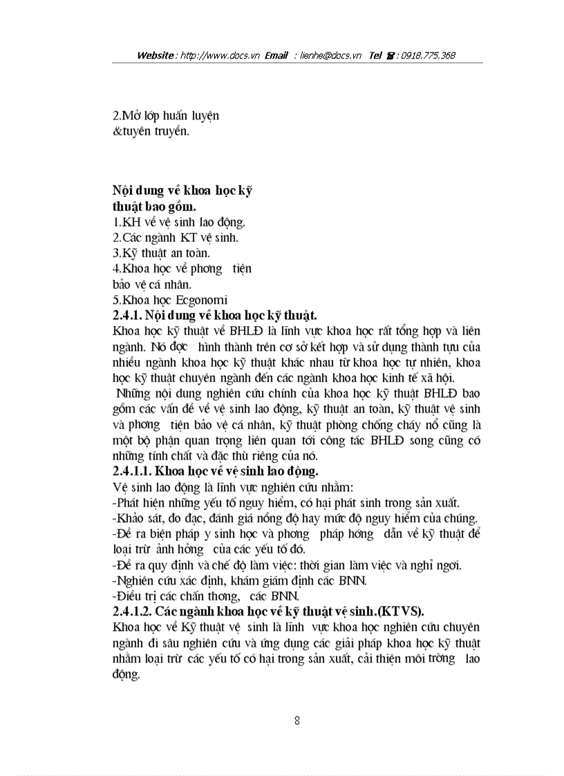 image for page Thực trạng công tác bảo hộ lao động tại công ty bóng đèn phích nước rạng đông