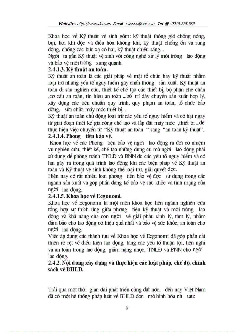 image for page Thực trạng công tác bảo hộ lao động tại công ty bóng đèn phích nước rạng đông