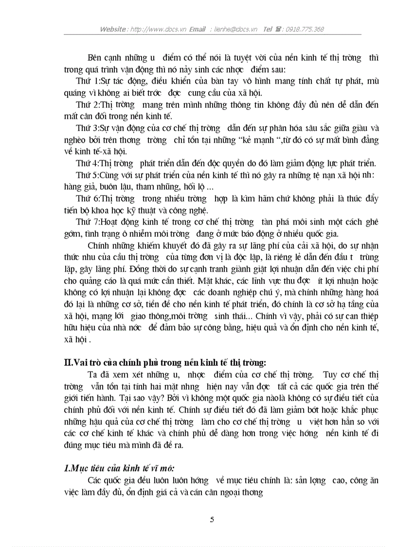 image for page Vai trò của Chính phủ trong điều tiết vĩ mô nền kinh tế