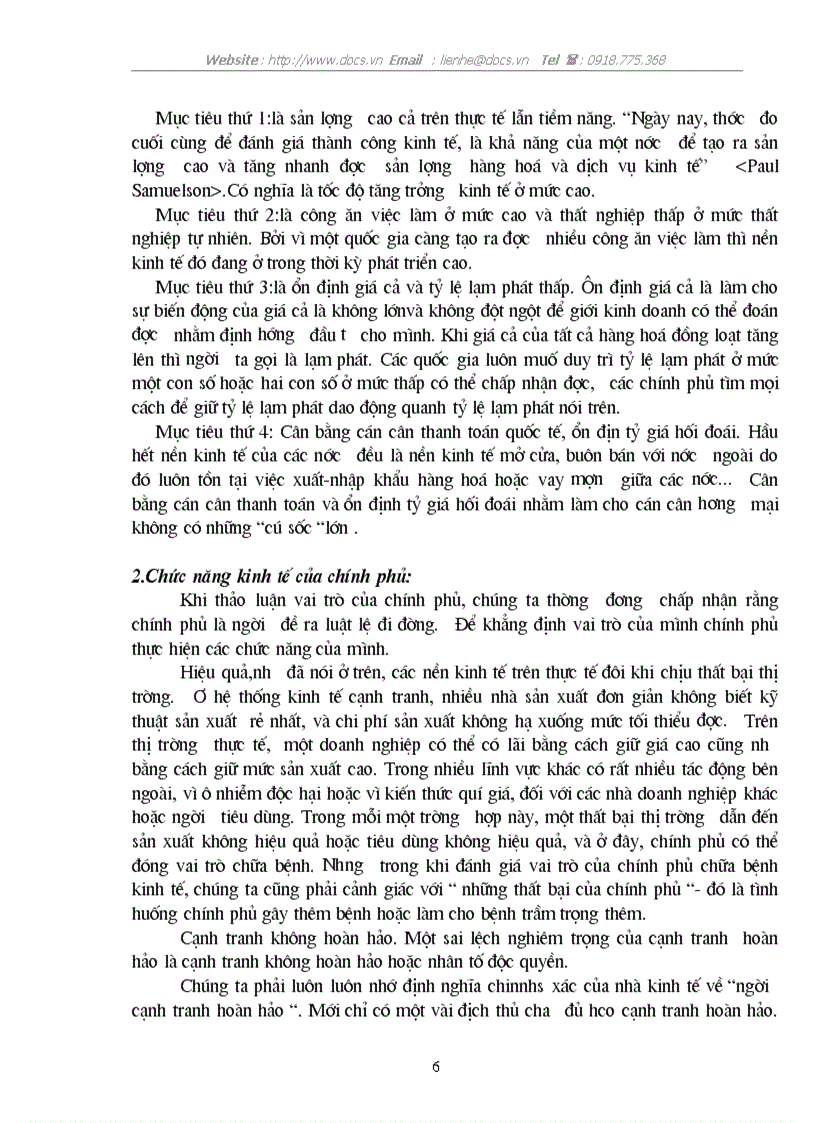 image for page Vai trò của Chính phủ trong điều tiết vĩ mô nền kinh tế