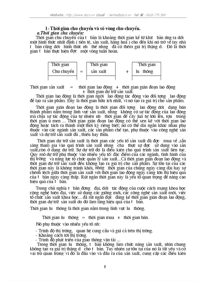 image for page Quá trình tuần hoàn chu chuyển tư bản