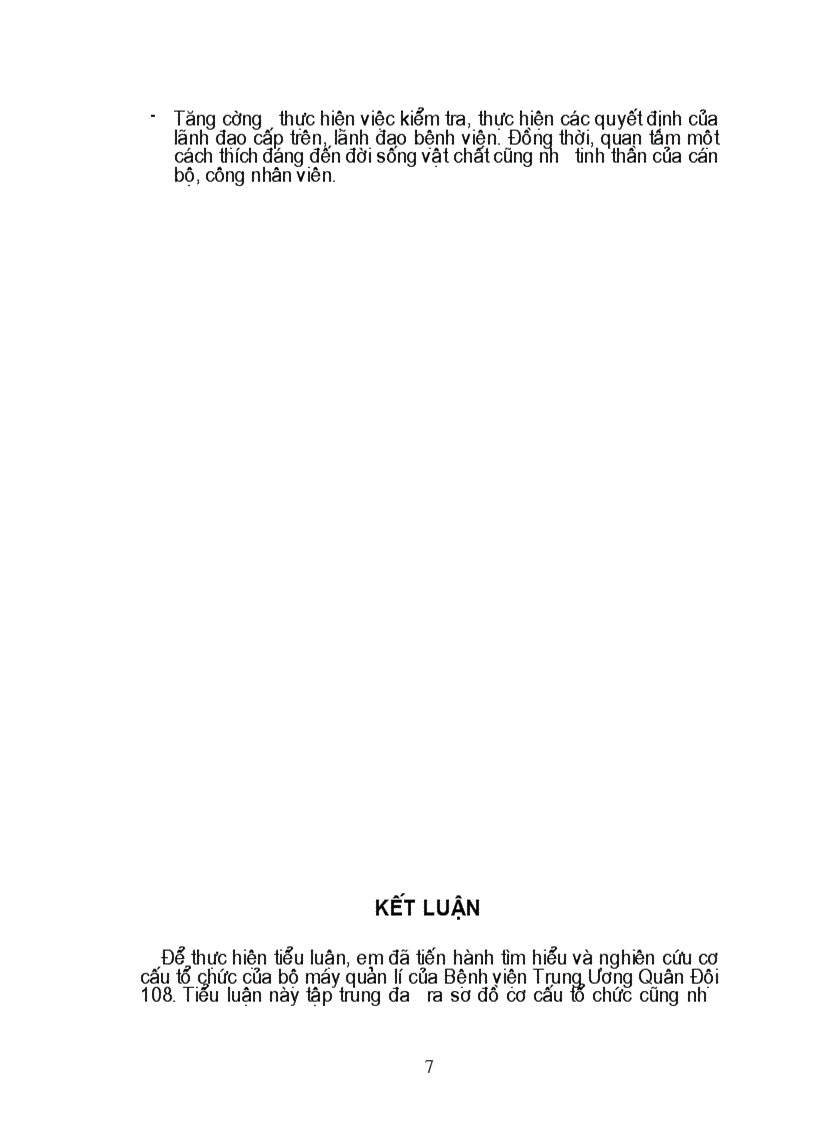 image for page Cơ cấu tổ chức của Bệnh viện TWQĐ 108