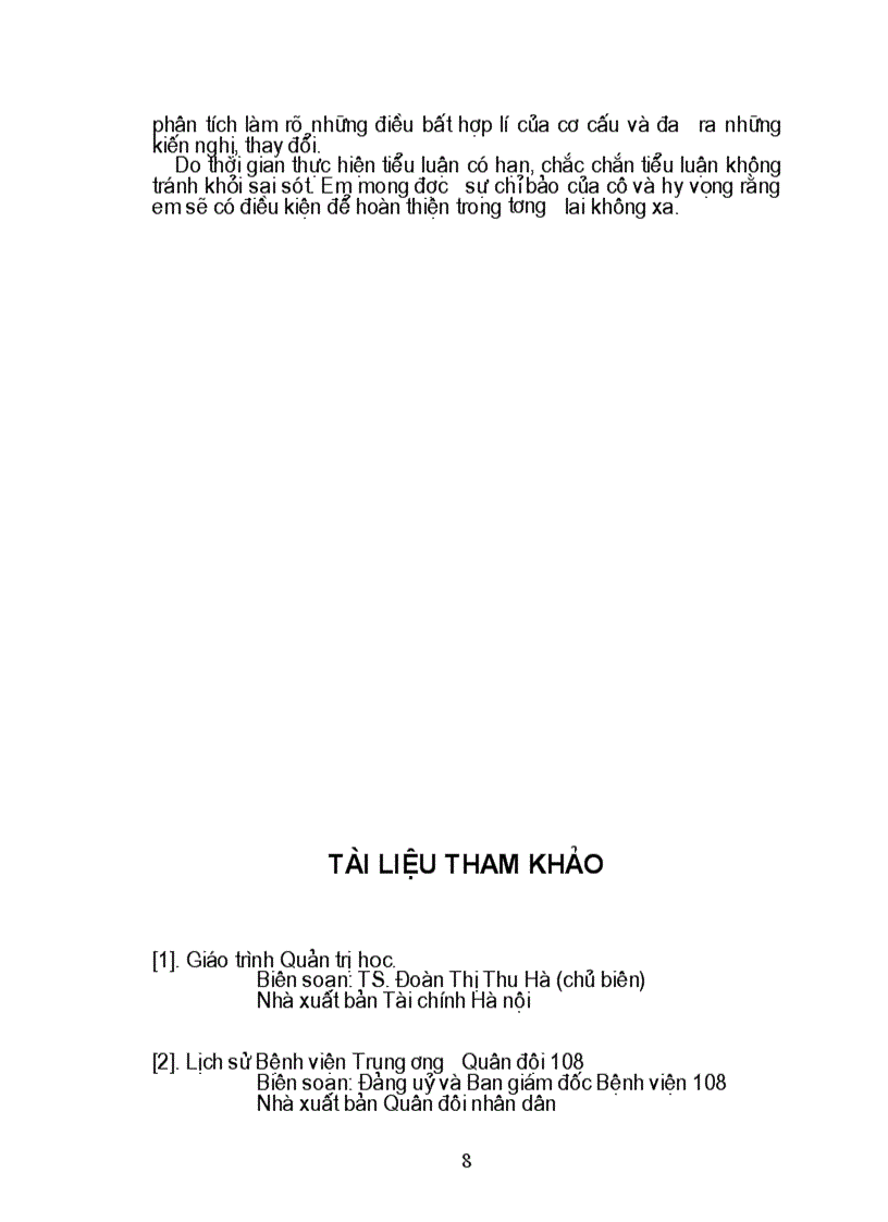 image for page Cơ cấu tổ chức của Bệnh viện TWQĐ 108