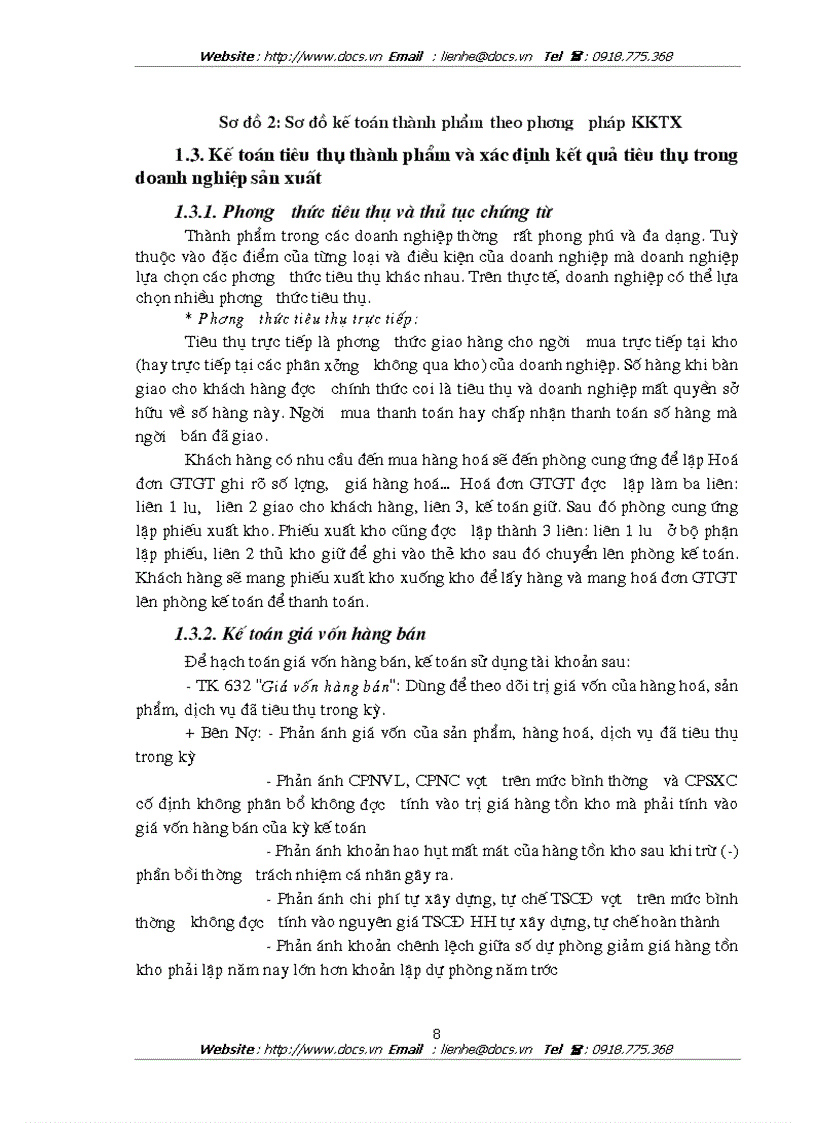 image for page Hoàn thiện kế toán thành phẩm tiêu thụ thành phẩm và xác định kết quả tiêu thụ tại Công ty bánh kẹo Hải Hà