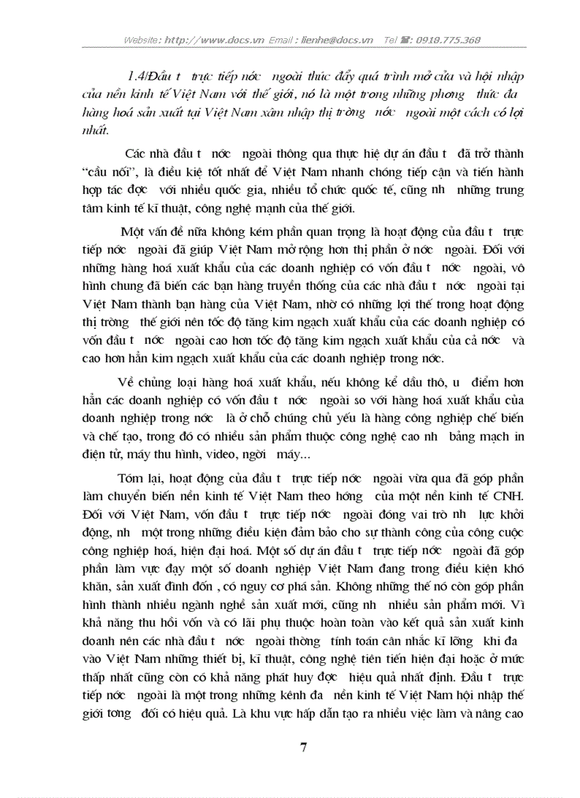 image for page Đầu tư trực tiếp nước ngoài vào Việt Nam