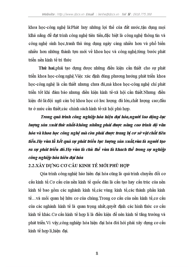 image for page CNH HĐH nền KTQD được coi là nhiệm vụ trọng tâm trong suốt thời kỳ là quá độ lên CNXH