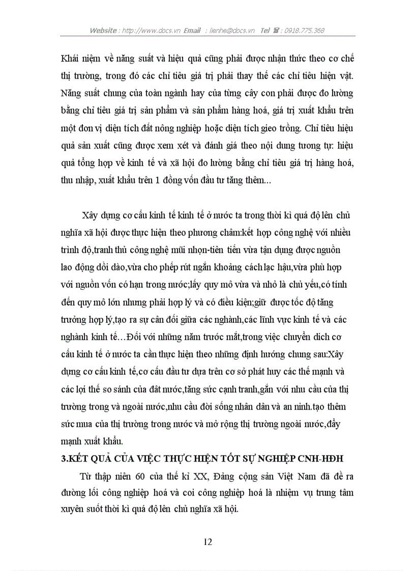 image for page CNH HĐH nền KTQD được coi là nhiệm vụ trọng tâm trong suốt thời kỳ là quá độ lên CNXH