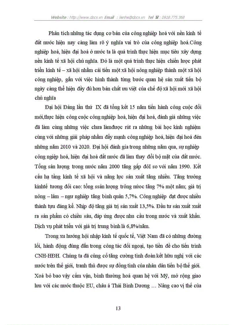 image for page CNH HĐH nền KTQD được coi là nhiệm vụ trọng tâm trong suốt thời kỳ là quá độ lên CNXH