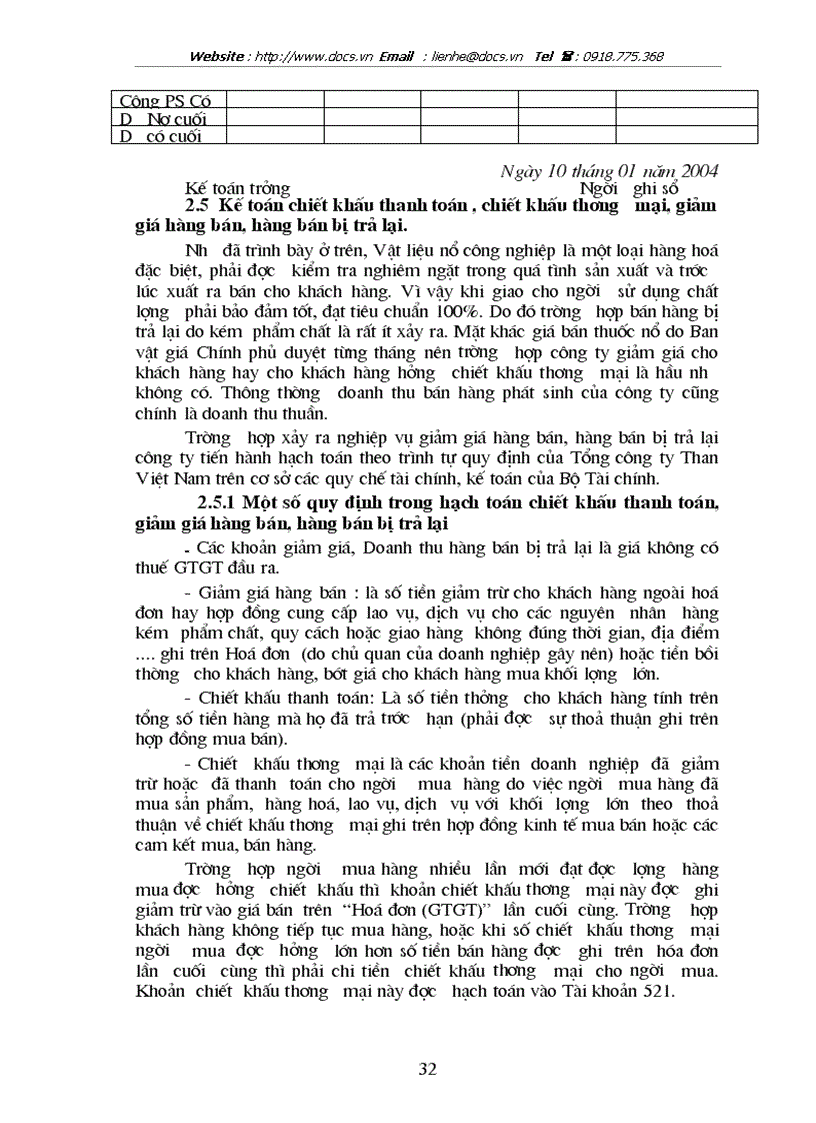 image for page Hoàn thiện công tác kế toán tiêu thụ và xác định kết quả tiêu thụ thành phẩm ở Công ty TNHH Vật liệu nổ công nghiệp