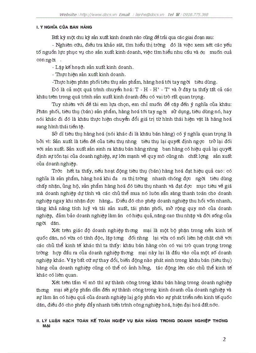 image for page Hoàn thiện công tác kế toán nghiệp vụ bán hàng trong doanh nghiệp thương mại