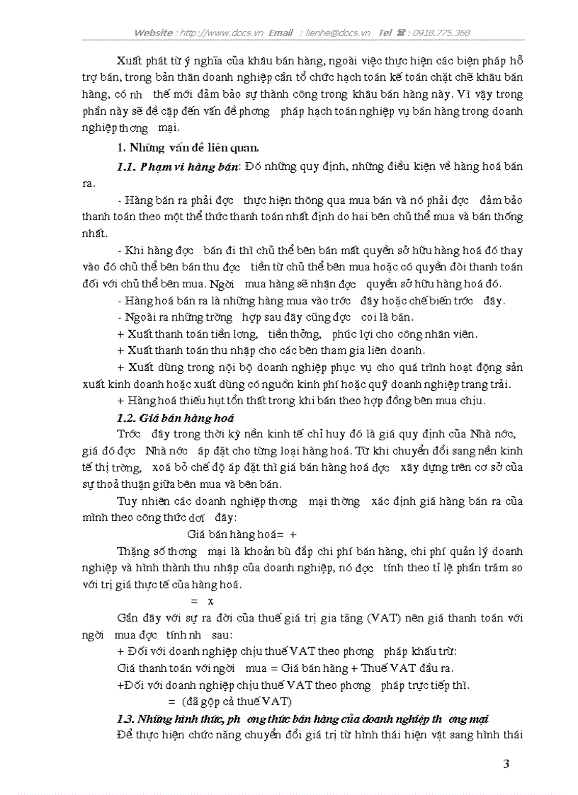 image for page Hoàn thiện công tác kế toán nghiệp vụ bán hàng trong doanh nghiệp thương mại