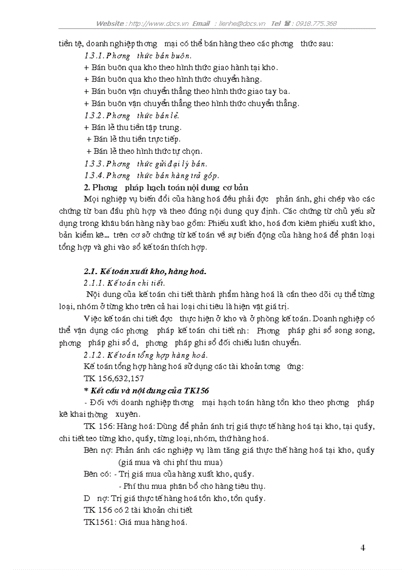 image for page Hoàn thiện công tác kế toán nghiệp vụ bán hàng trong doanh nghiệp thương mại