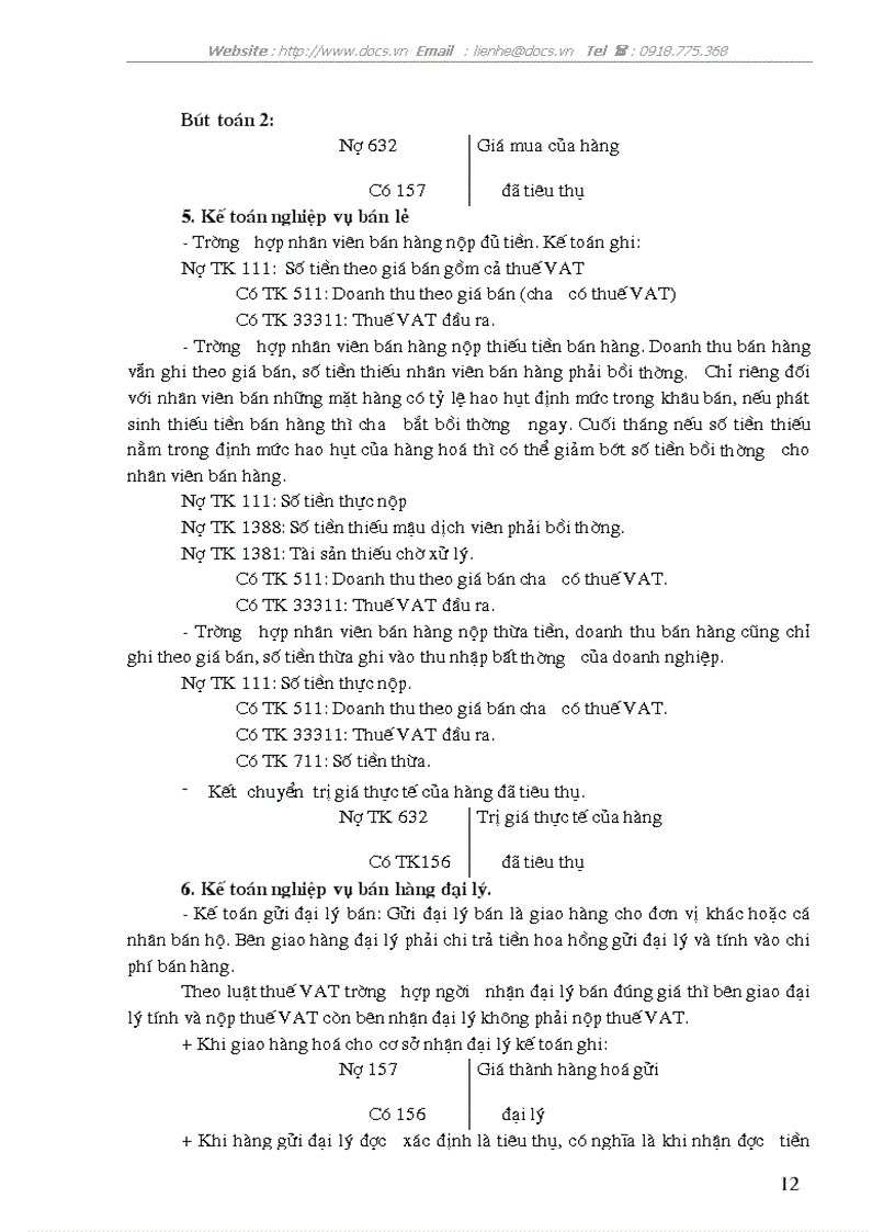 image for page Hoàn thiện công tác kế toán nghiệp vụ bán hàng trong doanh nghiệp thương mại