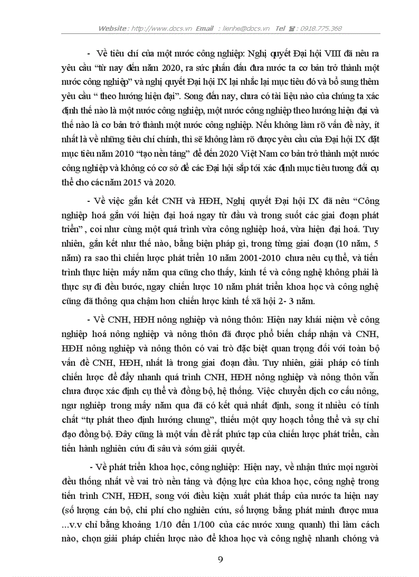 image for page Sự nghiệp CNH HĐH đất nước