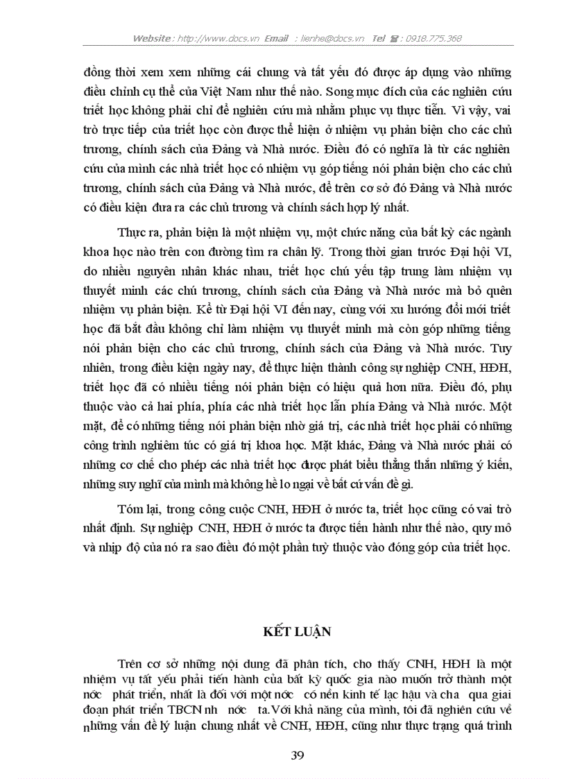 image for page Sự nghiệp CNH HĐH đất nước