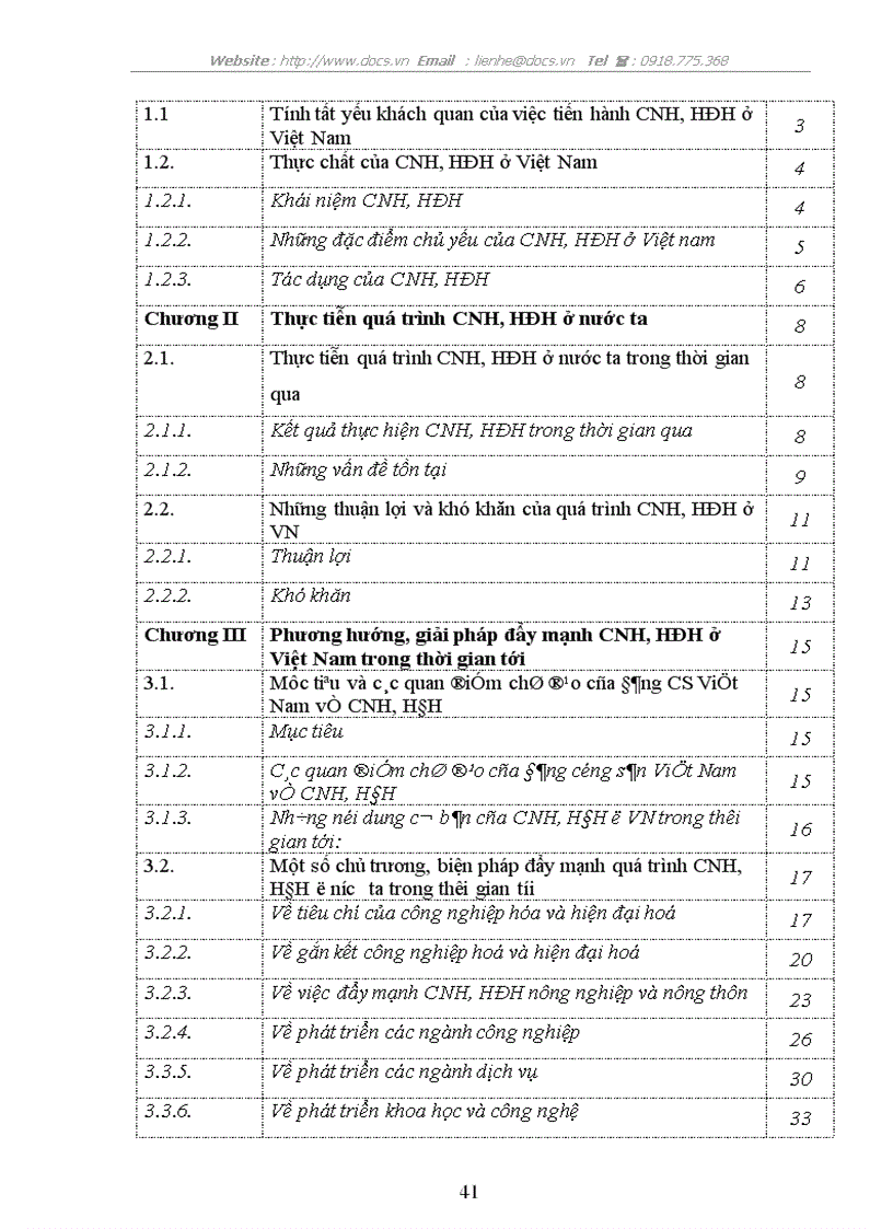 image for page Sự nghiệp CNH HĐH đất nước