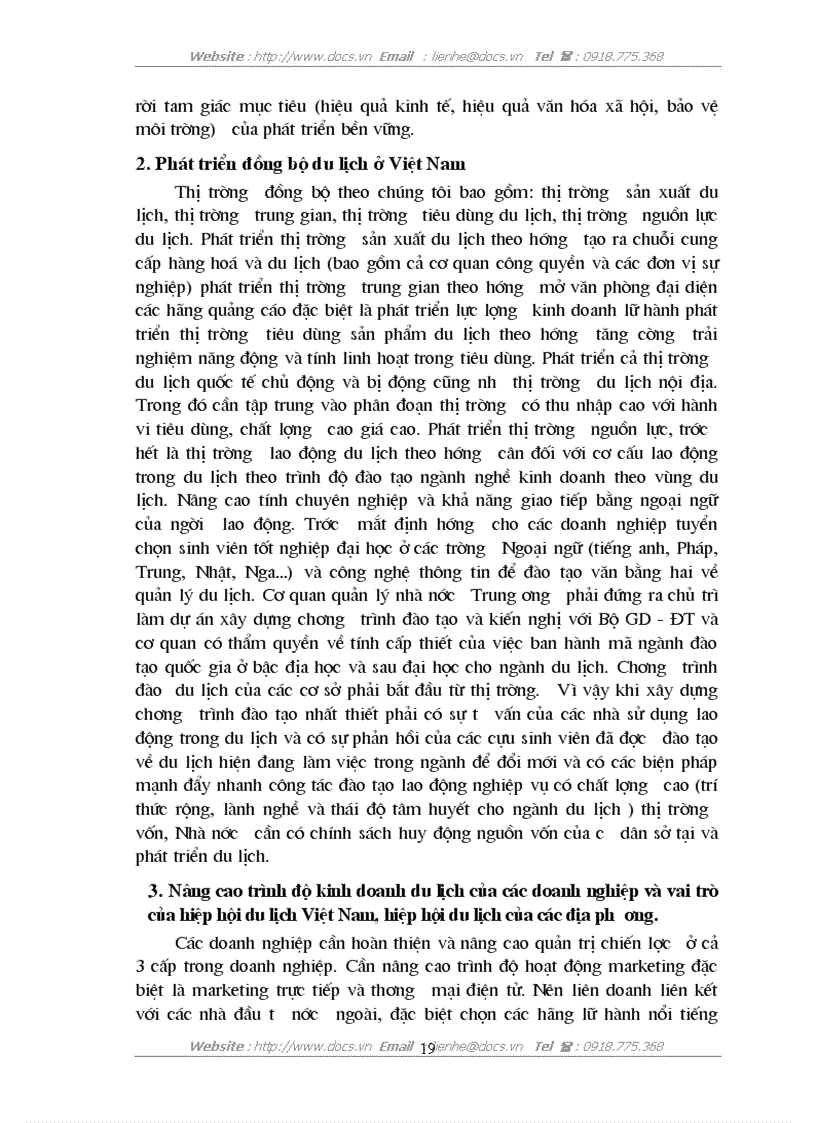 image for page Những tác động cuả việc gia nhập WTO tới ngành Du Lịch của Việt Nam