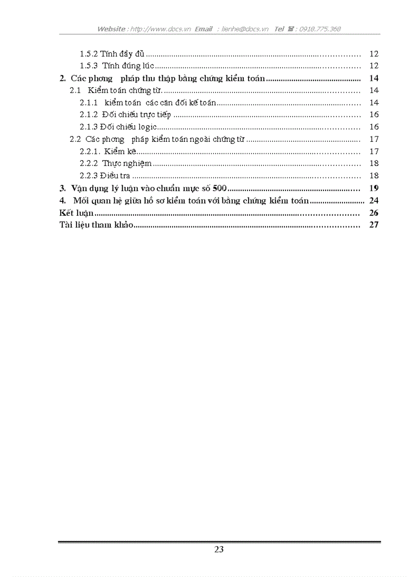 image for page Tìm hiểu về bằng chứng kiểm toán và các phương pháp thu thập bằng chứng kiểm toán
