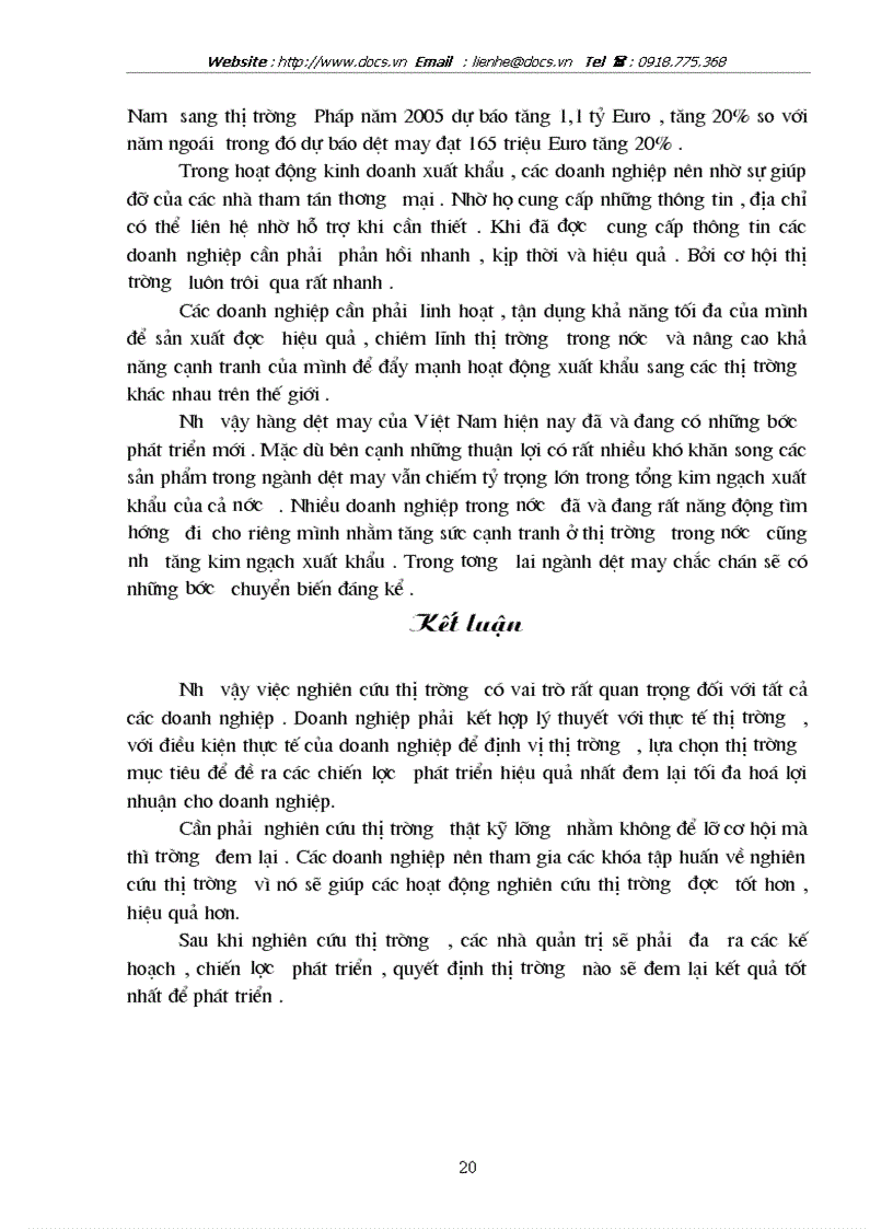 image for page Nghiên cứu thị trường đối với các doanh nghiệp Việt Nam thực trạng và giải pháp