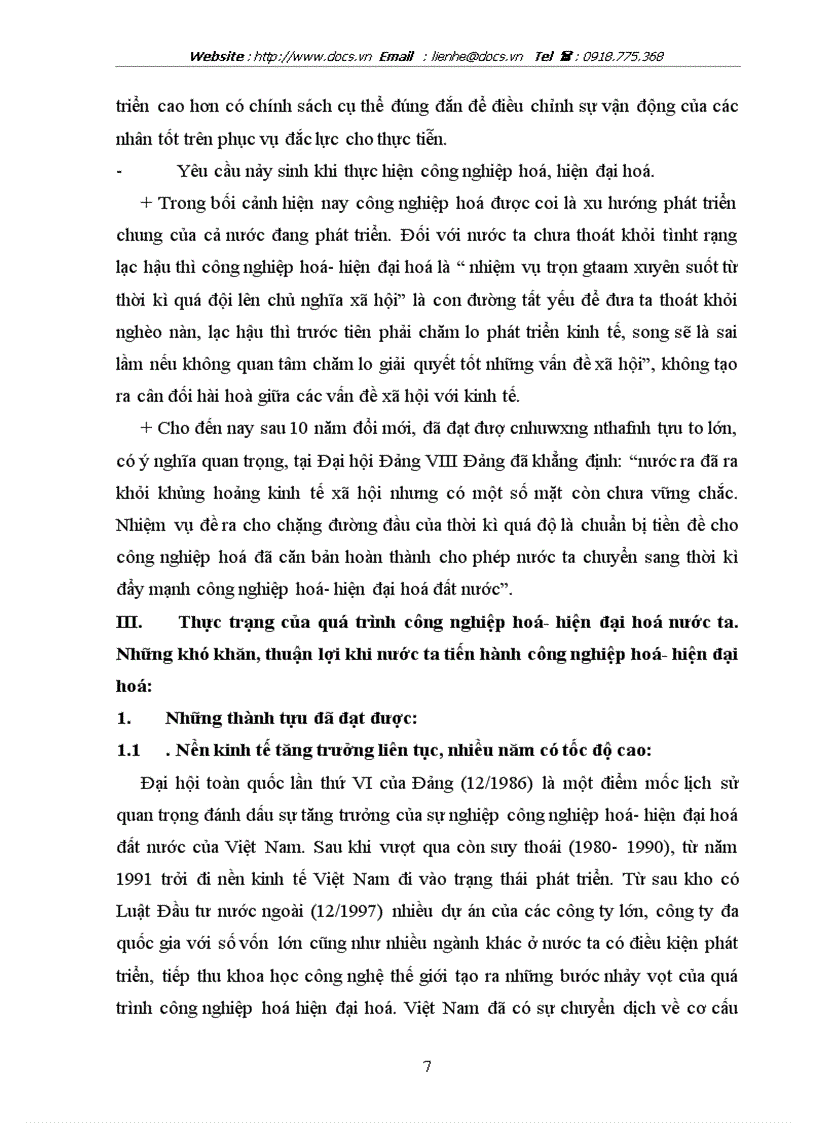 image for page Sự nghiệp công nghiệp hóa hiện đại hóa đất nước