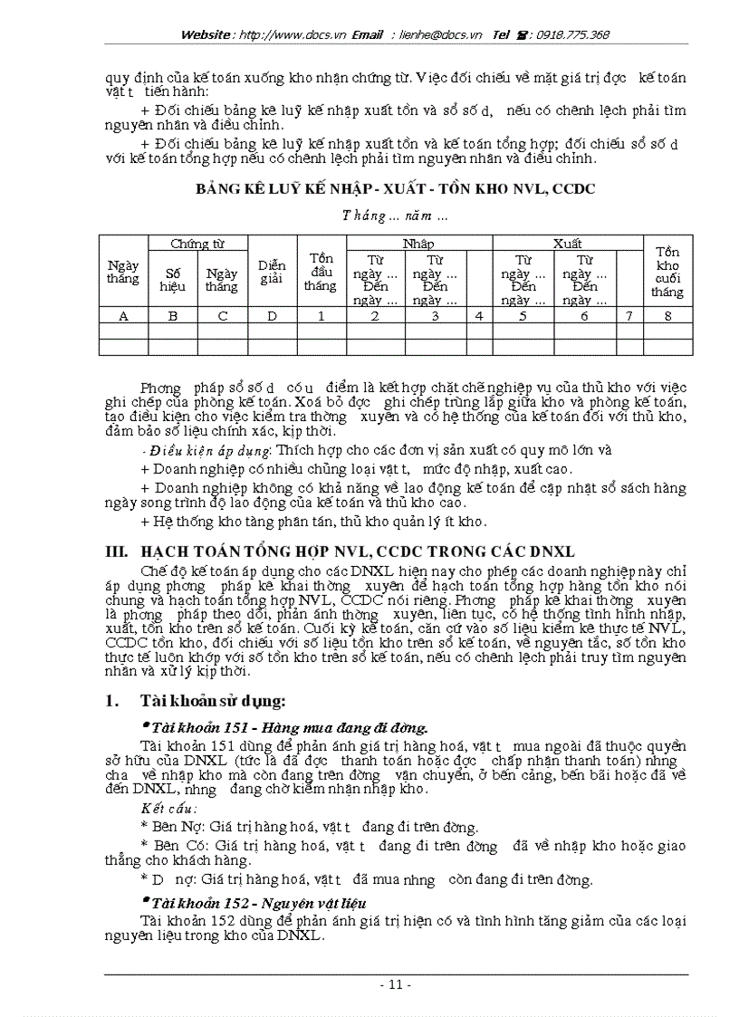 image for page Hoàn thiện công tác tổ chức hạch toán nguyên vật liệu công cụ dụng cụ với việc nâng cao hiệu quả sử dụng vốn lưu động ở Công ty Phát triển kỹ thuật x