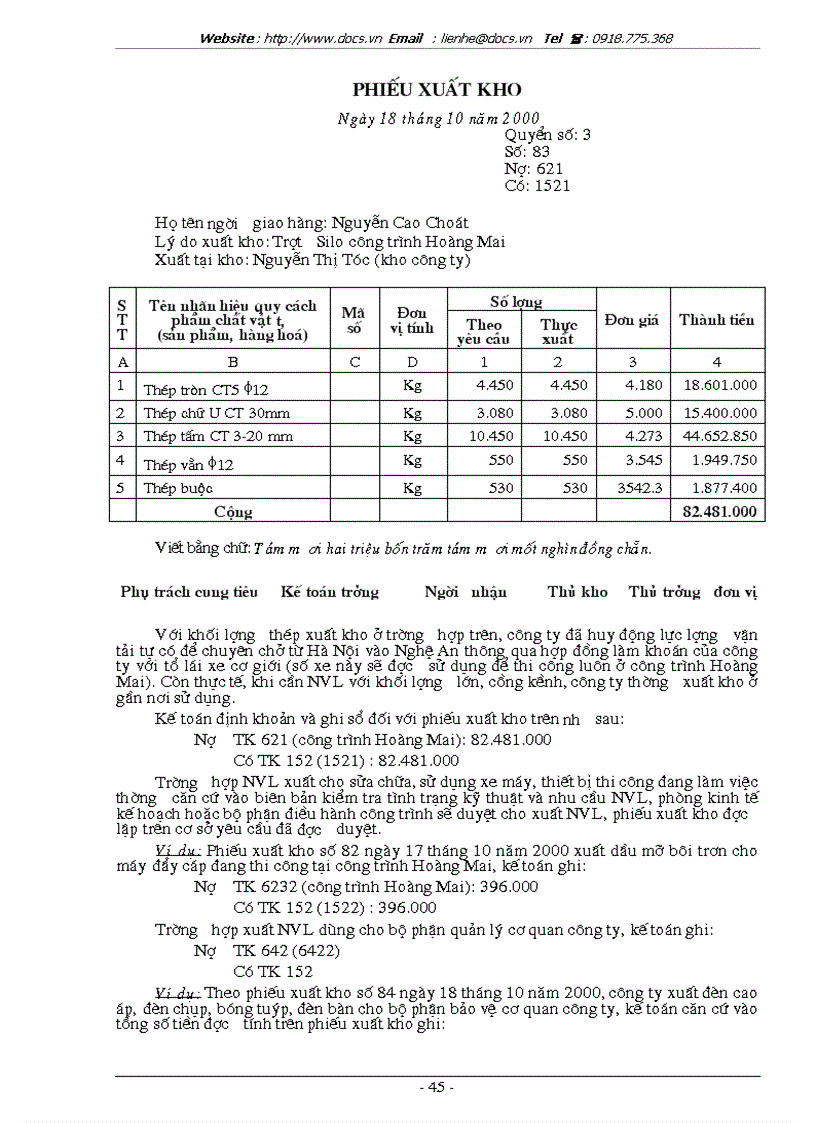image for page Hoàn thiện công tác tổ chức hạch toán nguyên vật liệu công cụ dụng cụ với việc nâng cao hiệu quả sử dụng vốn lưu động ở Công ty Phát triển kỹ thuật x