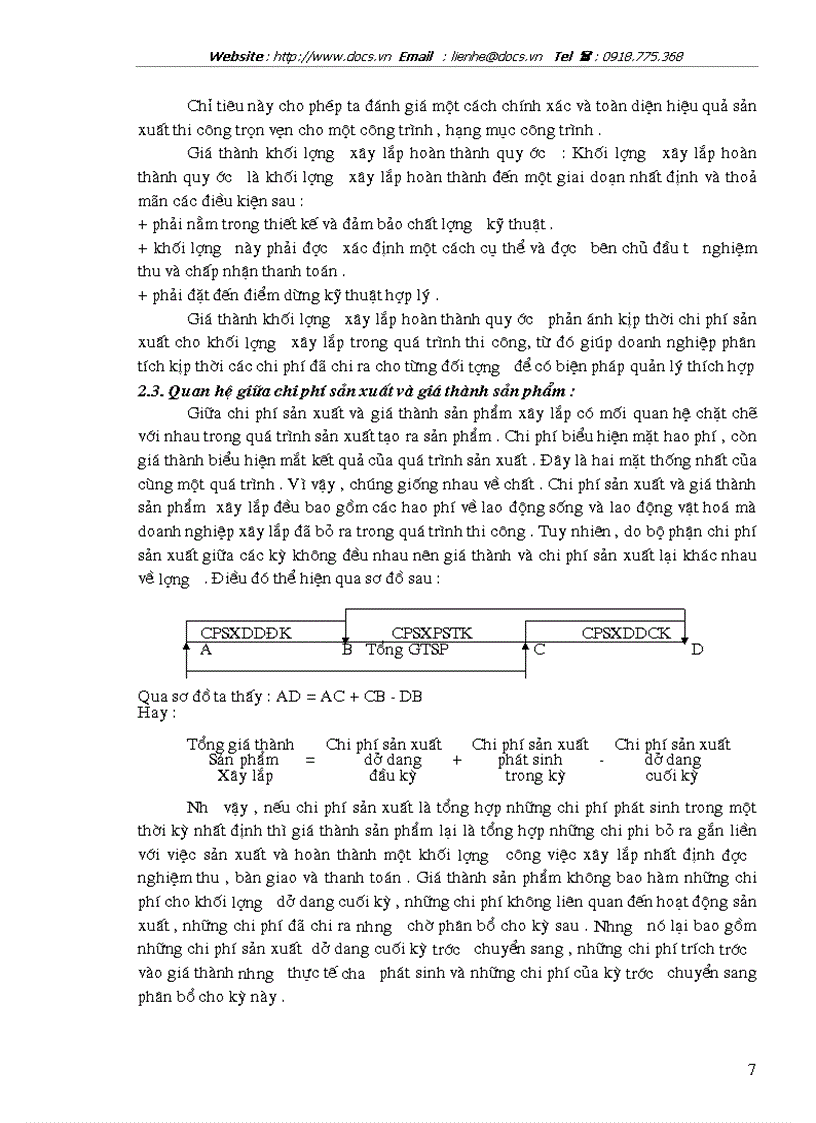 image for page Tổ chức kế toán tập hợp chi phí sản xuất và tính giá thành sản phẩm xây lắp tại Công ty Đầu tư Xây dựng Hà Nội