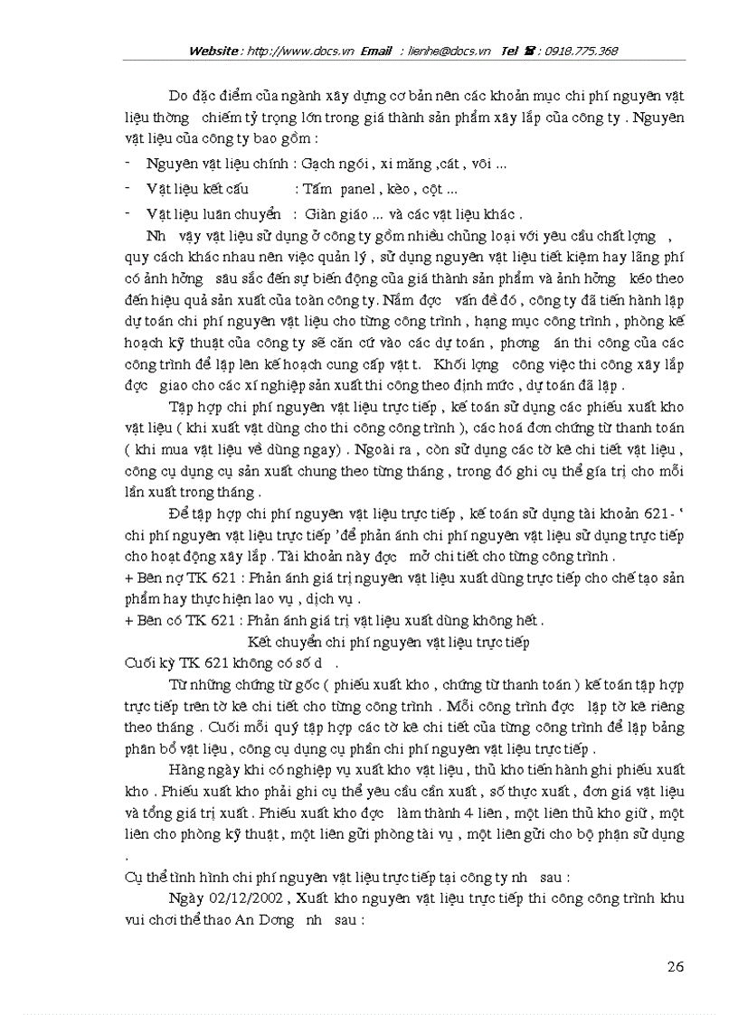 image for page Tổ chức kế toán tập hợp chi phí sản xuất và tính giá thành sản phẩm xây lắp tại Công ty Đầu tư Xây dựng Hà Nội