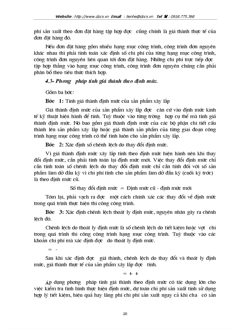 image for page Tổ chức công tác kế toán tập hợp chi phí sản xuất và tính giá thành sản phẩm xây lắp ở Công ty xây dựng số 1