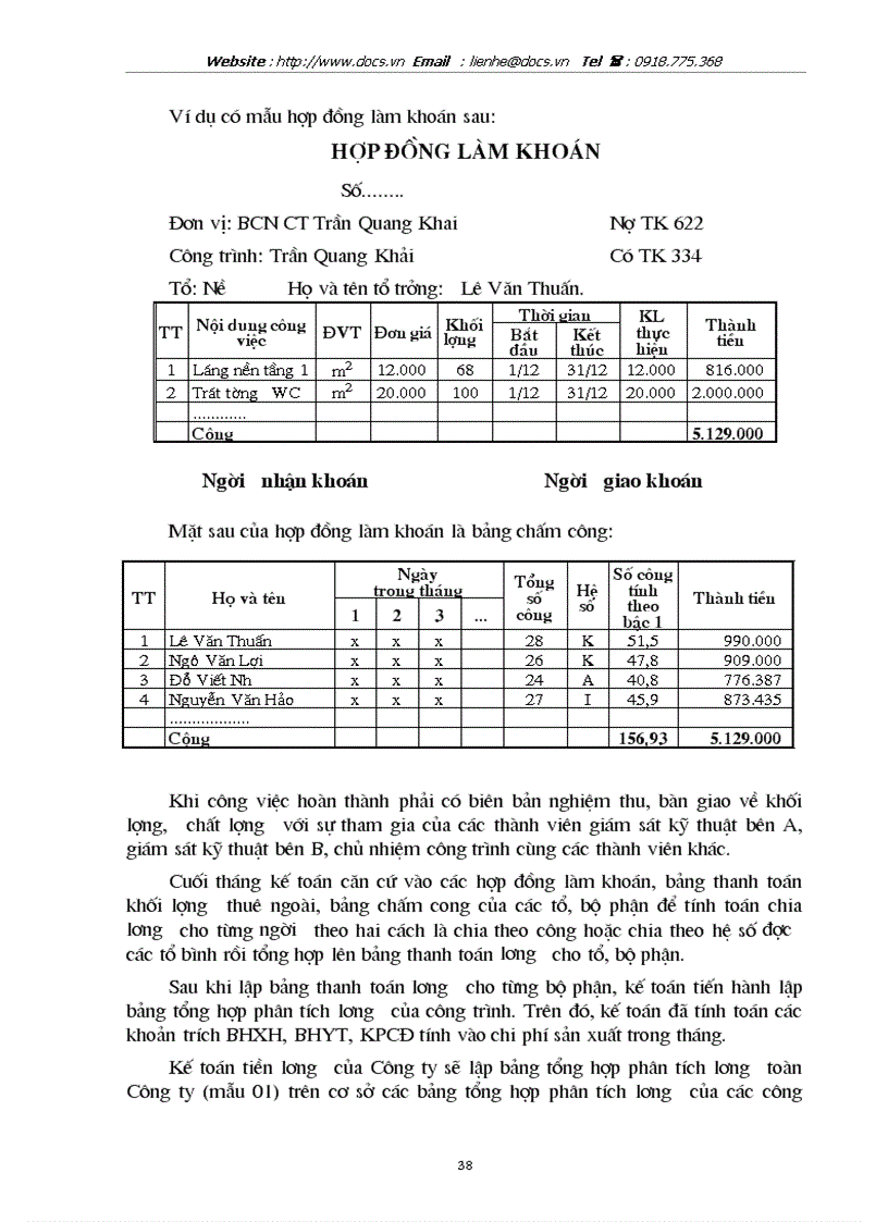 image for page Tổ chức công tác kế toán tập hợp chi phí sản xuất và tính giá thành sản phẩm xây lắp ở Công ty xây dựng số 1