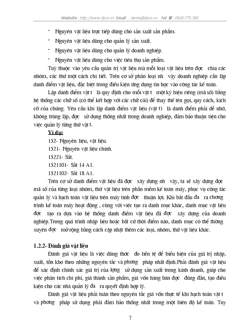 image for page Tổ chức công tác kế Tổ chức công tác kế toán vật liệu và phân tích tình hình quản lý sử dụng vật liệu tại công ty cổ phần xây dựng CTGT 118