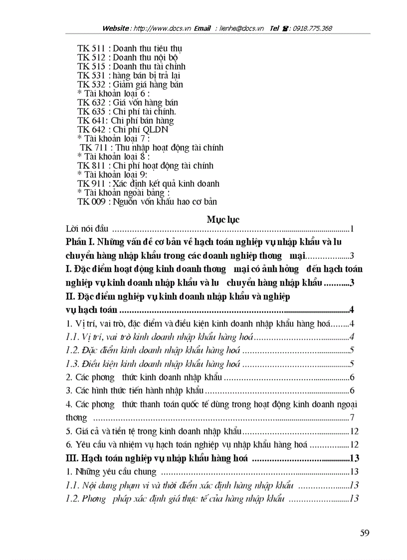 image for page Hạch toán nghiệp vụ nhập khẩu và lưu chuyển hàng nhập khẩu tại Công ty Thương Mại Xuất Nhập Khẩu Hà Nội