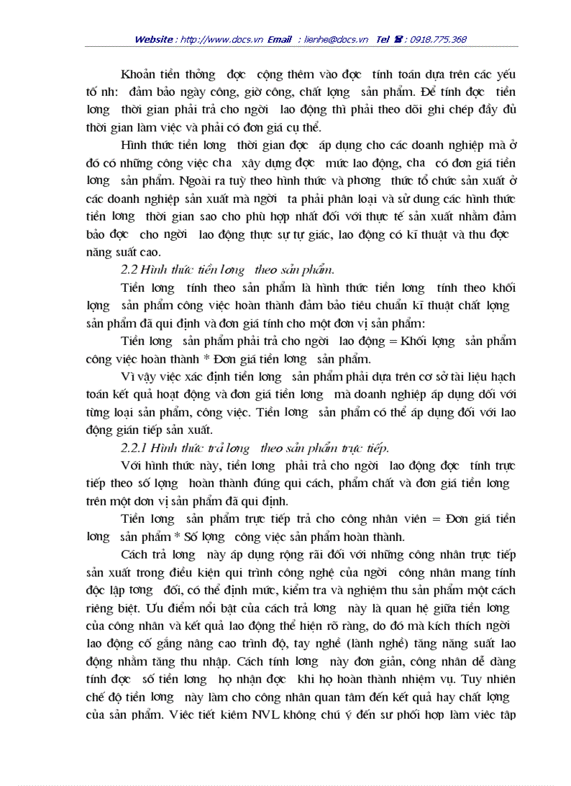 image for page Kế toán tiền lương và các khoản trích theo lương theo lương tại Công ty Cao su Hà Nội