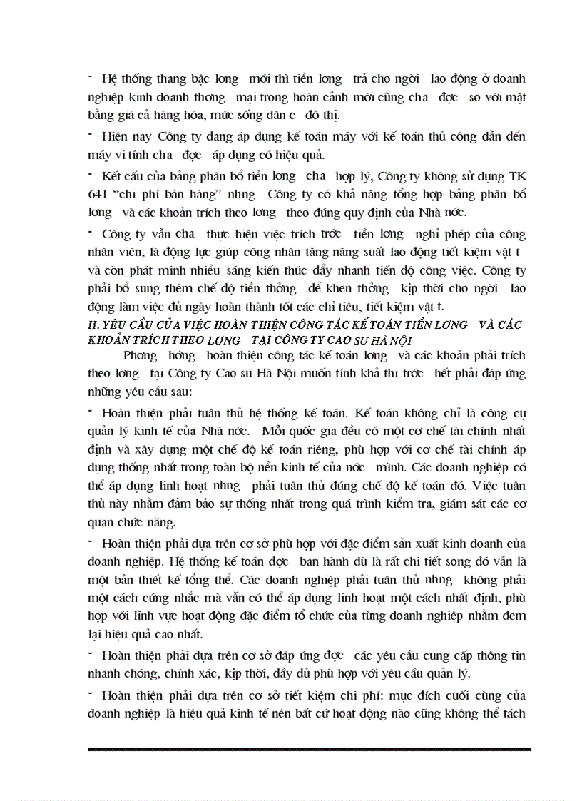 image for page Kế toán tiền lương và các khoản trích theo lương theo lương tại Công ty Cao su Hà Nội