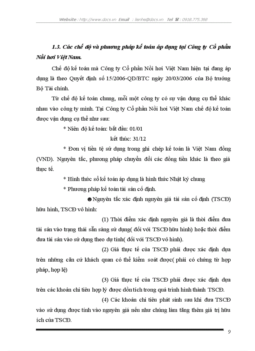 image for page Kế toán nguyên vật liệu ở Công ty Cổ phần Nồi hơi Việt Nam