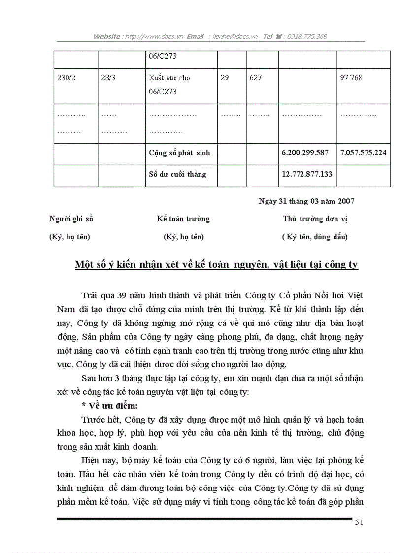 image for page Kế toán nguyên vật liệu ở Công ty Cổ phần Nồi hơi Việt Nam