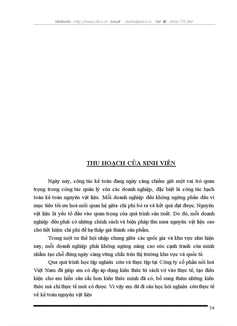 image for page Kế toán nguyên vật liệu ở Công ty Cổ phần Nồi hơi Việt Nam