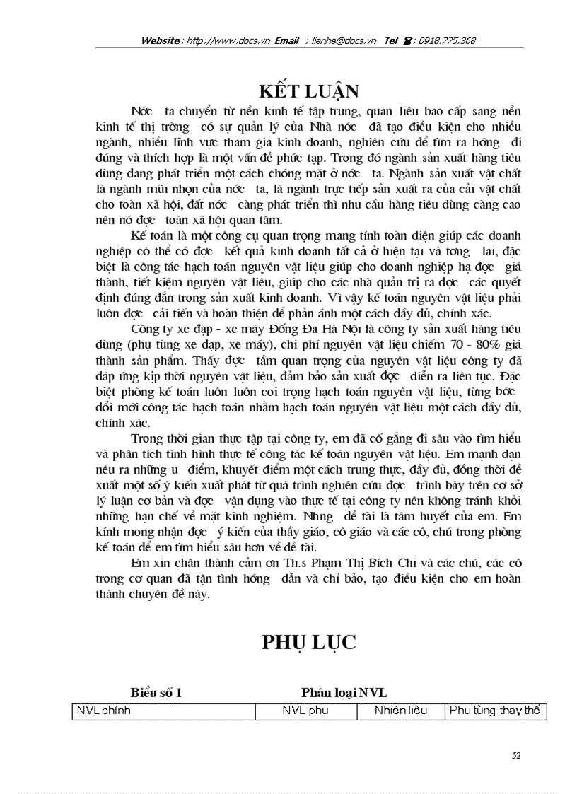 image for page Hoàn thiện kế toán nguyên vật liệu tại Công ty xe dập xe máy Đống Đa Hà Nội