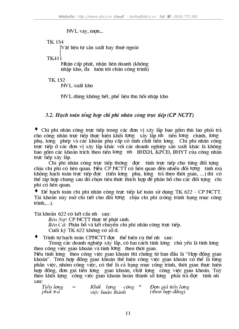 image for page Kế toán tập hợp chi phí sản xuất và tính giá thành sản phẩm xây lắp tại Công ty Cổ phần Thương mại và xây dựng Hoàng Vương