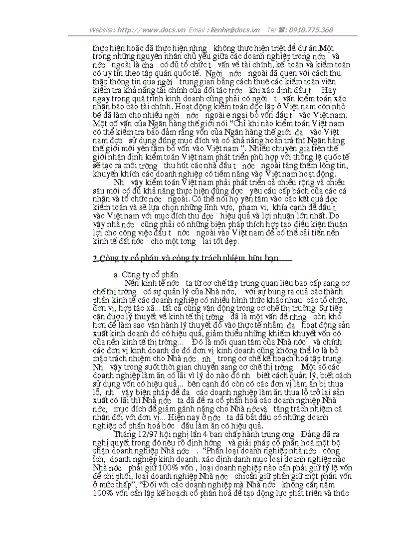 image for page Vai trò kiểm toán độc lập đối với các DN thuộc các thành phần kinh tế trong nền KTQD